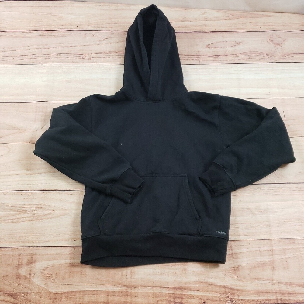 Aritzia Black Hooded Sweatshirt